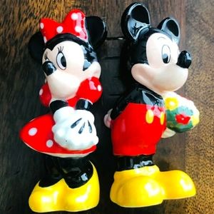 Mickey and Minnie Salt & Pepper Shakers